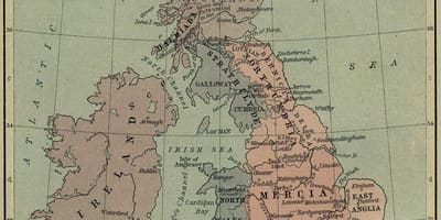 Карта Великобритании исторические