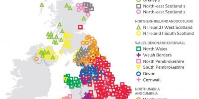 Генетическая карта Великобритании
